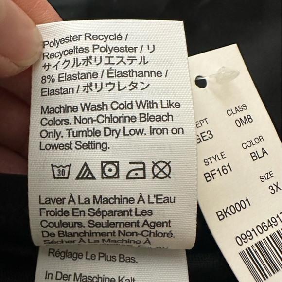 J.Crew Full Coverage Bikini Briefs Swim Bottoms in Black Size 3X - Picture 6 of 7